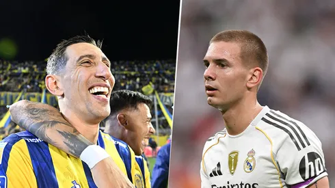 Ángel Di María se refirió a los primeros momentos de Franco Mastantuono en Real Madrid.