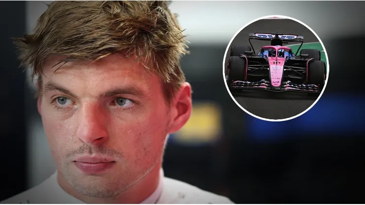 La reacción de Max Verstappen en pleno GP de Singapur ante la velocidad de uno de los Alpine: "¿Está en vuelta lenta?"