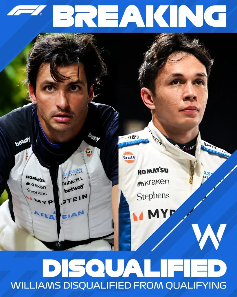 Los Williams, descalificados.