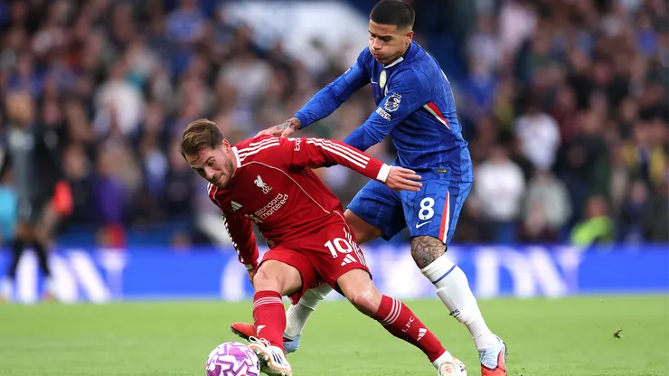 Alexis Mac Allister no tuvo el mejor inicio de temporada hasta el momento con Liverpool