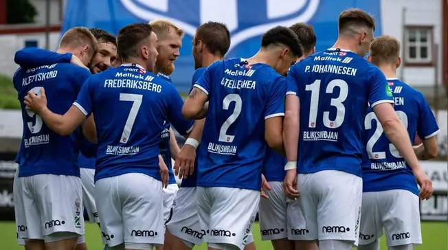 KÍ Klaksvík ya sueña con la épica de clasificar a la primera ronda de la próxima Champions League (@@klaksvikaritrottarfelag).