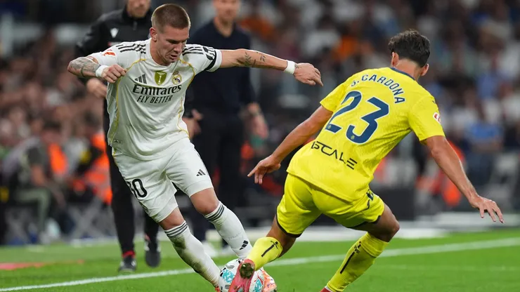 Franco Mastantuono fue titular y completó 75 minutos en el Real Madrid vs. Villarreal por la octava fecha de LaLiga 2025/2026.