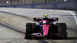 Franco Colapinto en acción.