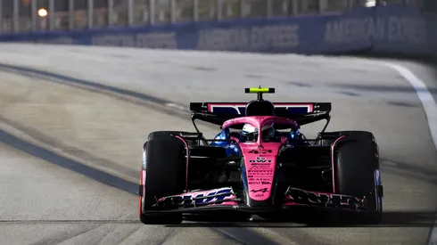 Franco Colapinto en acción.