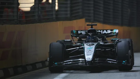 George Russell, ganador del GP de Singapur.