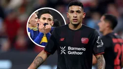 Equi Fernández le dio la camiseta que usó contra Union Berlin a un hincha de Boca que estaba en el BayArena.