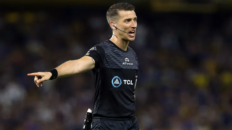 Sebastián Zunino, árbitro designado para Boca ante Newell's por el Torneo Clausura 2025.