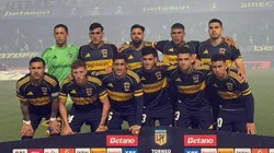 El once inicial de Boca en la goleada a Newell's.