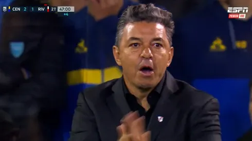 El rostro de Gallardo lo dice todo.