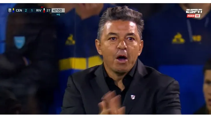 El rostro de Gallardo lo dice todo.
