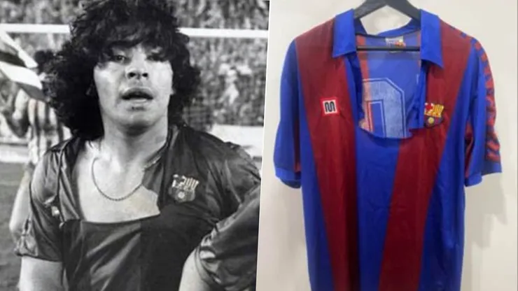 El 28 de octubre se subastará en Argentina la camiseta que Diego Maradona usó en la Final de la Copa del Rey que Barcelona jugó vs. Athletic Club de Bilbao en 1984.