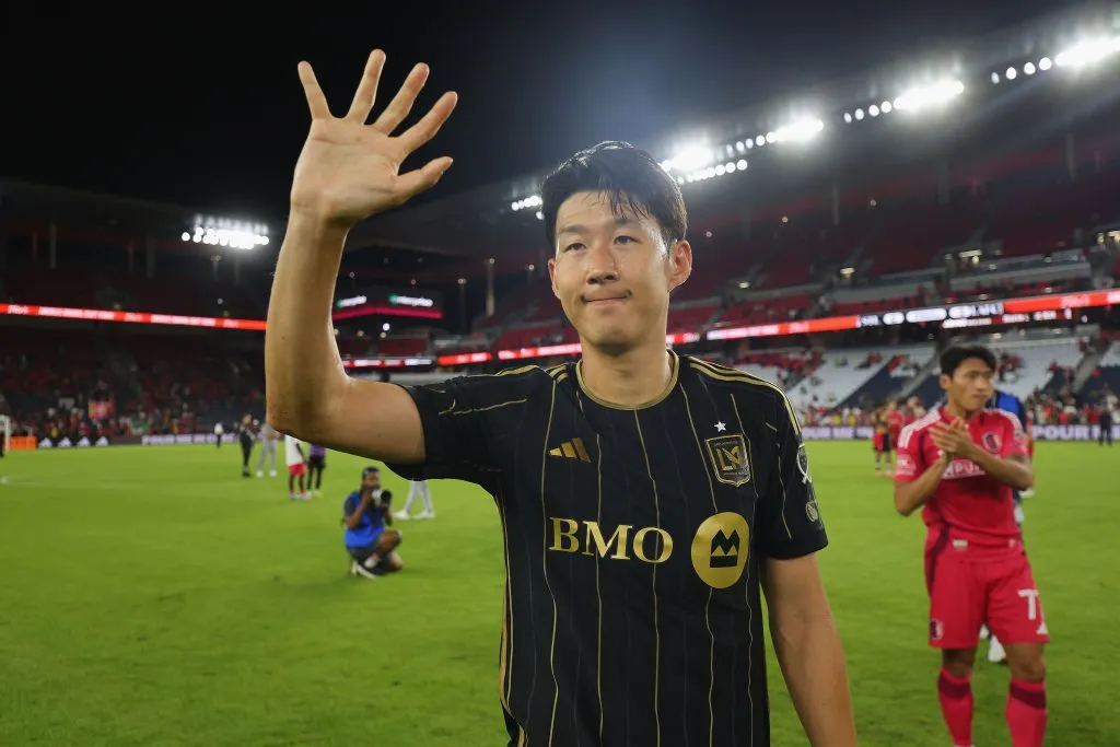 Heung Min Son, la estrella de LAFC que será dirigida por Martino en 2026 (Getty Images).