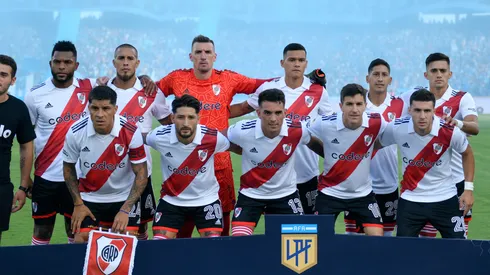 El equipo titular de River ante Belgrano de Córdoba en febrero de 2023.