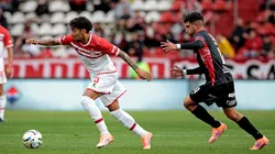 Estudiantes y Barracas empataron 1 a 1 en La Plata.