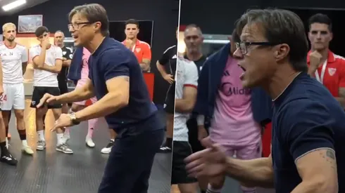 Matías Almeyda advirtió a sus jugadores de no meterse atrás contra el Barcelona y el Sevilla ganó 4 a 1.