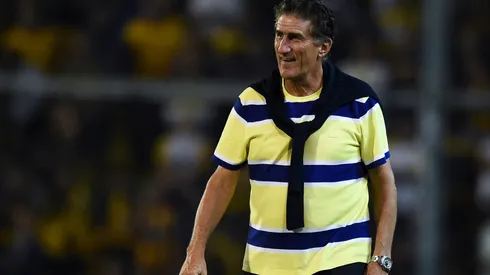 Edgardo Bauza en su paso por Rosario Central.