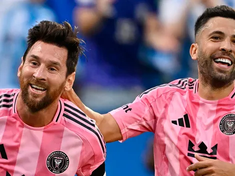 Con un discurso plagado de tristeza, Messi se lamentó por el retiro de Jordi Alba