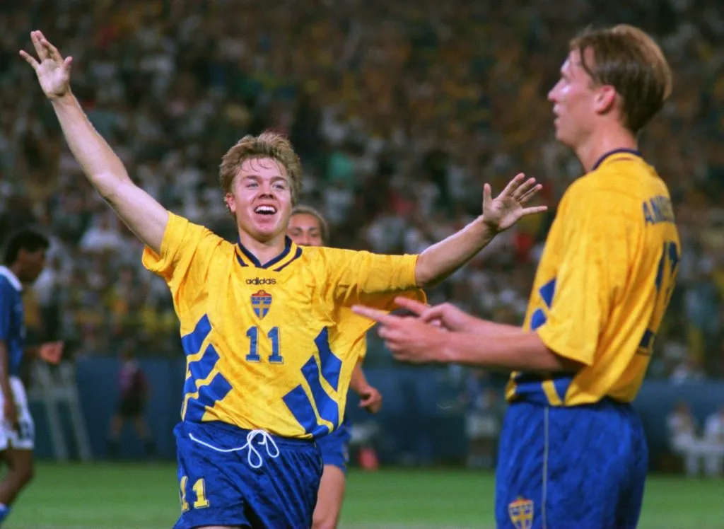 Tomas Brolin, de comandar a la Selección de Suecia a vender aspiradoras (Getty).