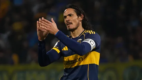 Edinson Cavani, delantero de Boca.