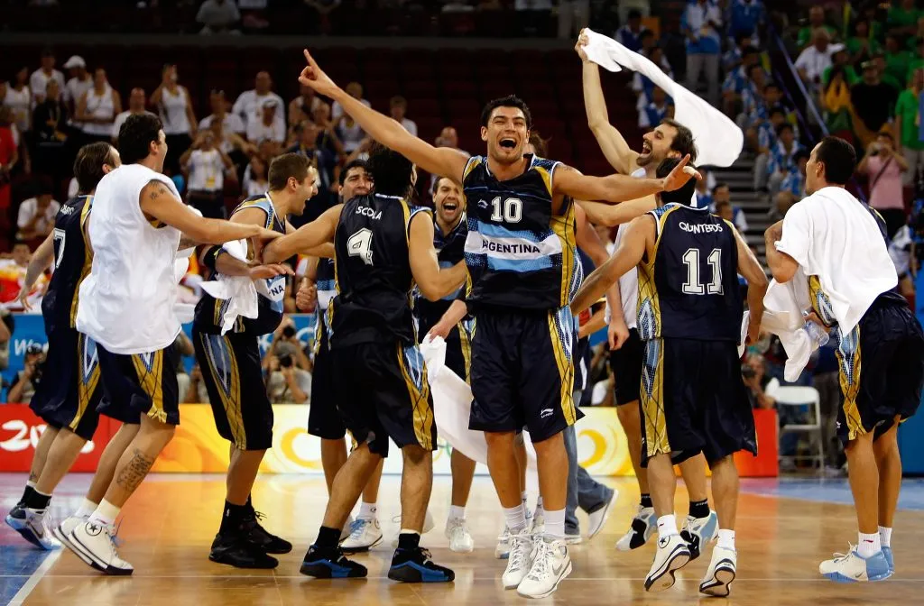 Delfino conquistó la medalla dorada en Atenas y la de bronce en Beijing con la Selección Argentina. (Foto de Getty)