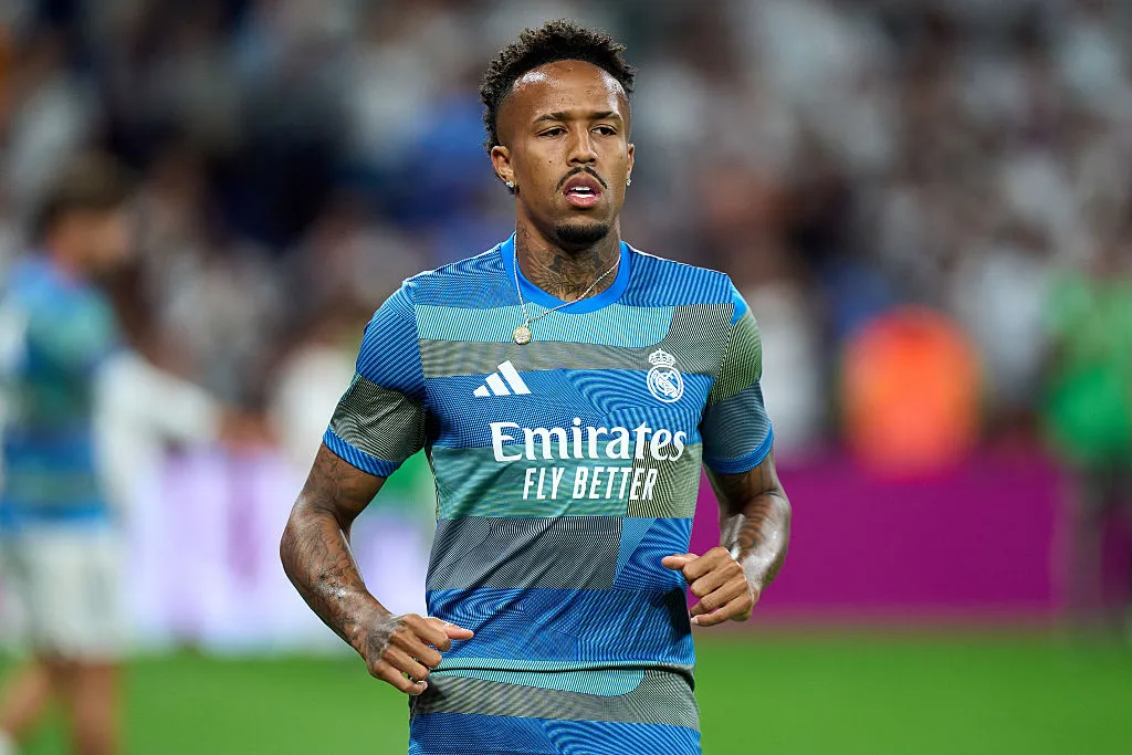 Éder Militao reconoció que pensó en dejar el fútbol por las lesiones de ligamentos consecutivas. (Getty)