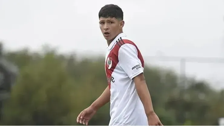 Cristian Jaime, volante de River.
