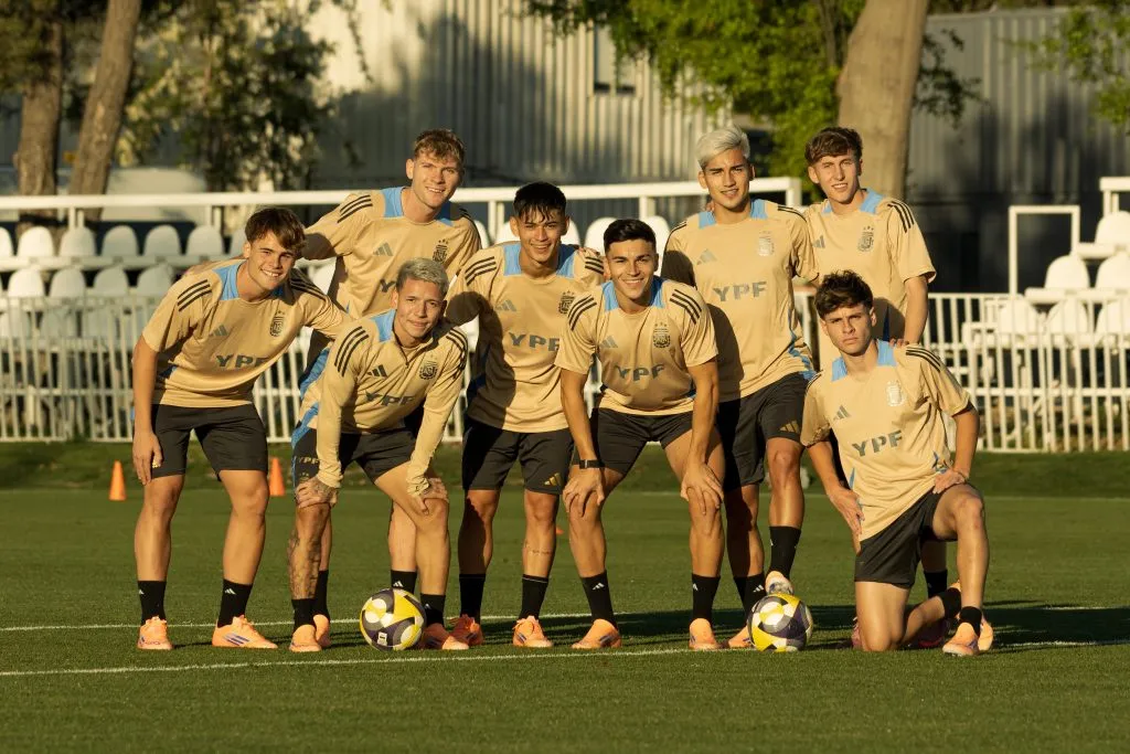 Argentina sumó pleno de victorias en la fase de grupos del Mundial Sub 20. (Foto de Selección Argentina en X).