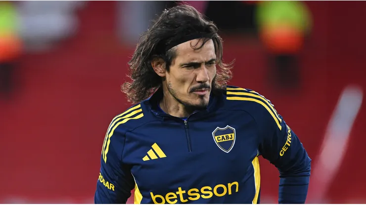 Edinson Cavani se volvió a lesionar y es baja en Boca para visitar a Barracas Central