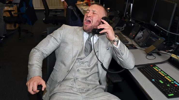 Conor McGregor, luchador irlandés.