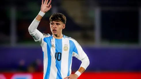 Álvaro Montoro, futbolista de la Selección Argentina Sub 20.