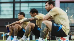 El equipo que conduce Lionel Scaloni continúa preparándose en Miami.