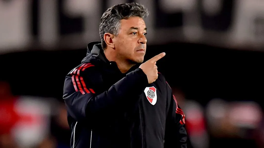 Marcelo Gallardo, DT de River. (Getty Images)