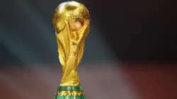 El trofeo de la Copa del Mundo.