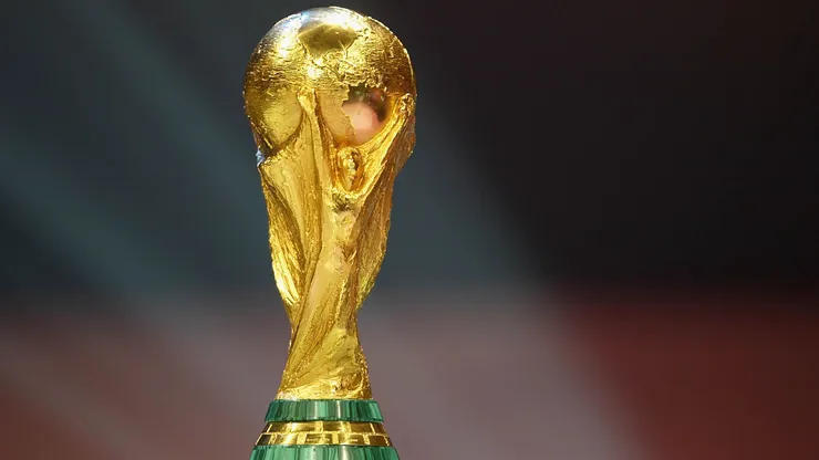 El trofeo de la Copa del Mundo.