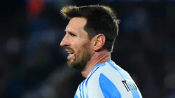 Por qué no juega Lionel Messi en el amistoso entre Argentina y Venezuela