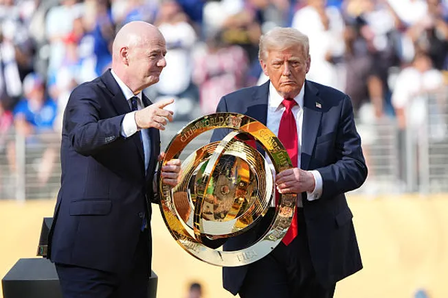 Infantino tiene grandes expectativas para el futuro del Mundial de Clubes. (Getty)