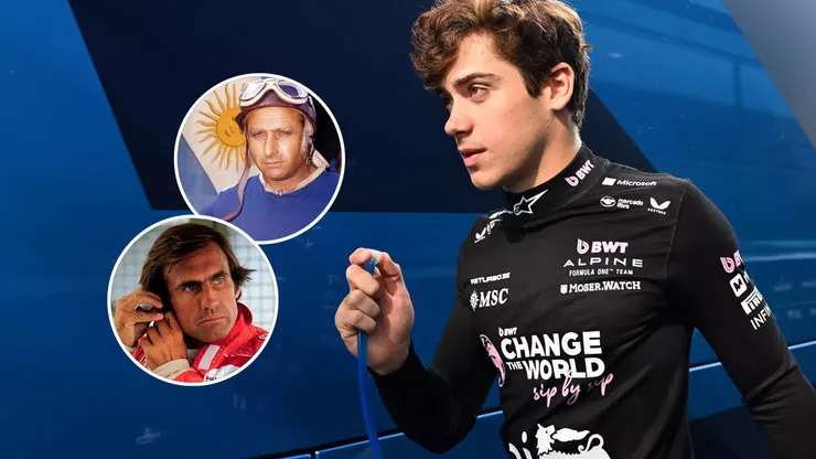 Colapinto cerca de un podio histórico con Fangio y Reutemann