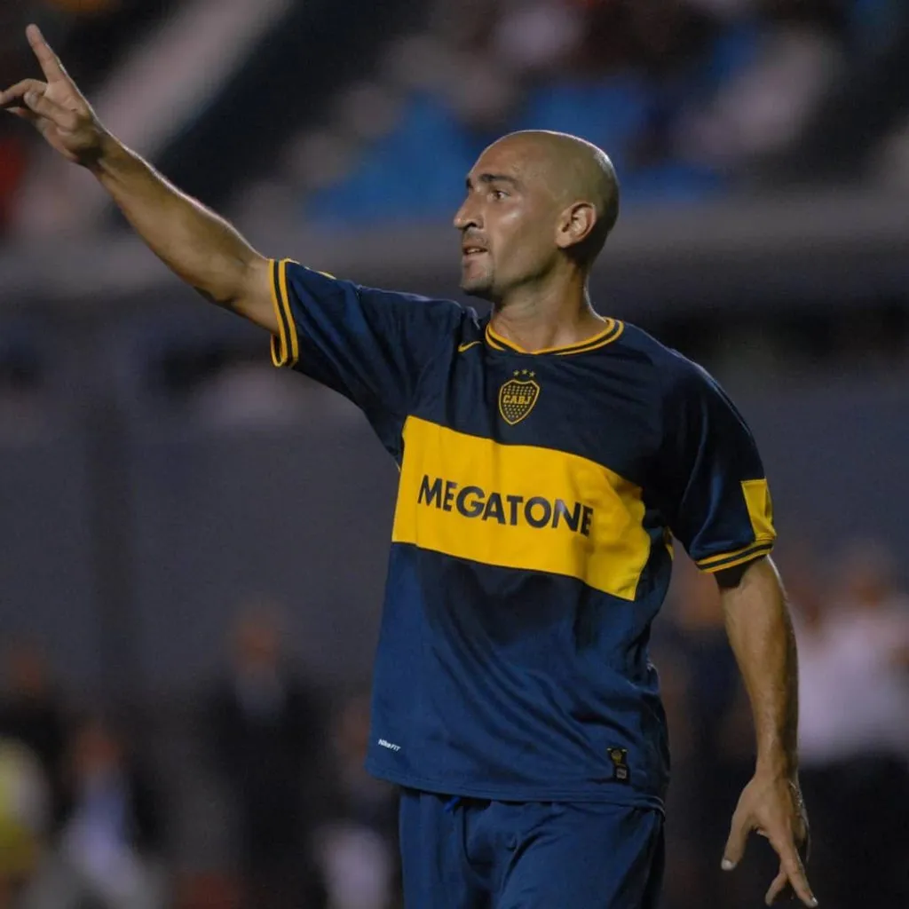 Orteman en Boca estuvo apenas seis meses. Foto IG.