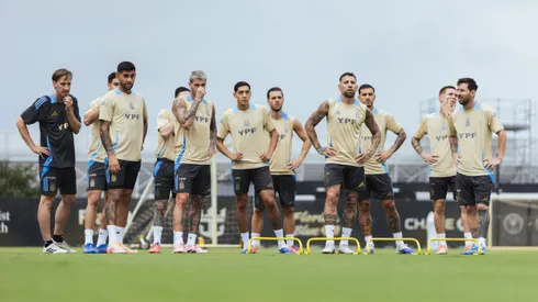 La Selección Argentina, en la previa de la gira de noviembre