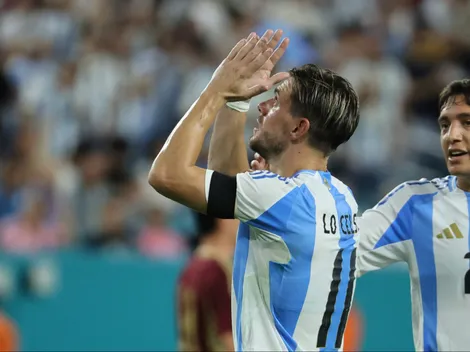 Gio Lo Celso le dedicó el triunfo de Argentina a Russo: "No hay mejor forma de representarlo"