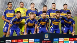 El equipo titular de Boca en la visita a Racing en 2025.