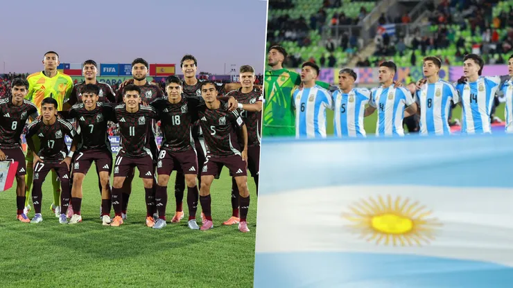Argentina enfrenta a México por los 16avos de final del Mundial de Qatar Sub 17.