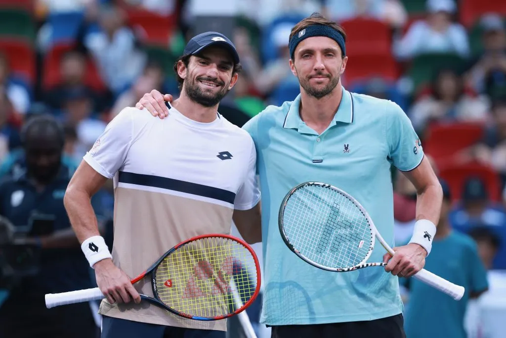 Vacherot y Rinderknech. (Foto: Getty).