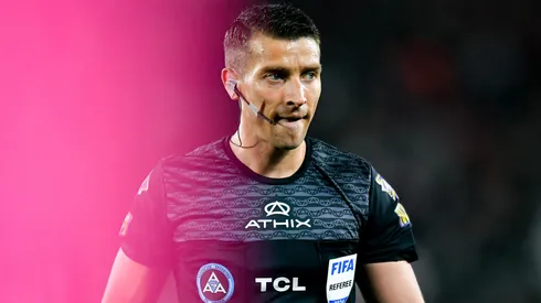 Sebastián Zunino, árbitro de River vs. Sarmiento.