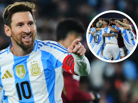 La reacción de Messi a la victoria de Argentina Sub 20 sobre México