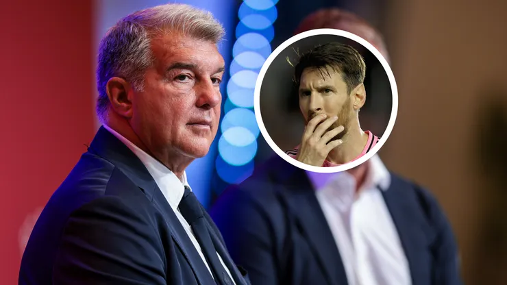 Joan Laporta reconoció que su relación con Lionel Messi "se estropeó un poco" cuando se fue al PSG.