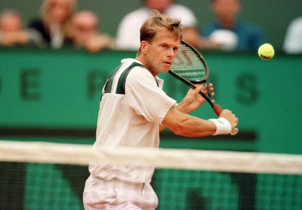 Stefan Edberg en 1996. (Foto: Getty).