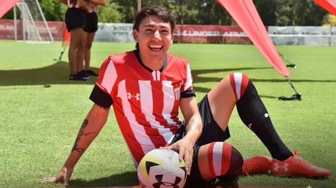 Pablo el ‘Payasito’ Lugüercio en su último paso por Estudiantes.