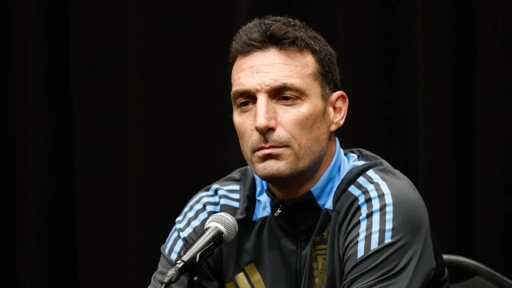 Lionel Scaloni, entrenador de la Selección Argentina.