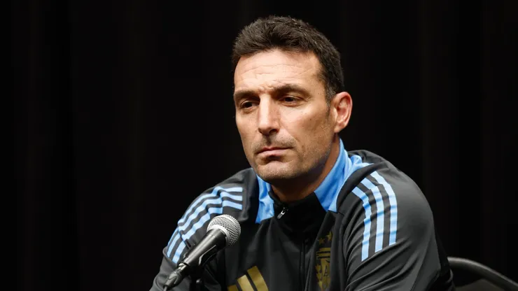 Lionel Scaloni, entrenador de la Selección Argentina.